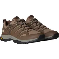 The North Face - Zapatillas de senderismo Hombre - Hedgehog GTX M Garnet/Smokey Brown de Cuero - Talla 42 - Marrón