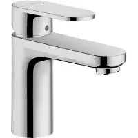 Hansgrohe Grifo monomando para lavabo Vernis Blend, modelo 100, sin juego de desagüe