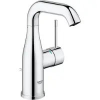GROHE Essence, Lavabo, Grifo monomando, conexión de 1/2", cromo