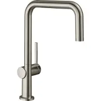 Hansgrohe Talis M54, grifo de cocina monomando, modelo U 220, 1 chorro
