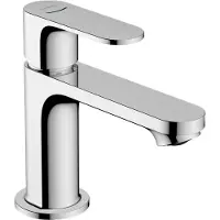 Hansgrohe Válvula de desagüe 80 Rebris S, cromada, 1 unidad.