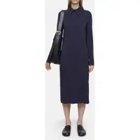 Closed Slim Dress Dark Night Talla: L | Vestidos Midi Outlet | Mujer | Negro