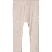 Lil´ Atelier Leggings 'NBFGago' crema / greige