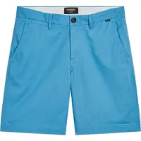 Superdry para hombre. M7110422A Pantalón corto tipo cargo Core azul (32), Casual, Algodón, outlet 2026.