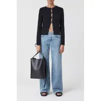 Closed Cropped Cardigan Long Sleeve Knits Black Talla: L | Cárdigan Outlet | Mujer | Negro