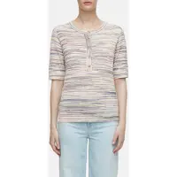 Closed Henley Short Sleeve Knits Multi Colour Talla: XS | Sudaderas con Capucha Outlet | Mujer