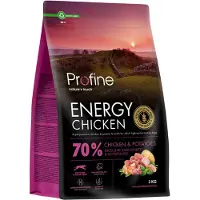 Profine Adult Energy Pienso para Perros - Pollo - 3 kg