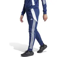 Adidas Pantalón deportivo 'Tiro 24' azul oscuro / offwhite