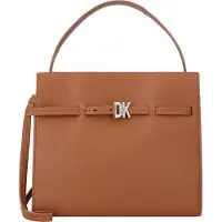 DKNY Milan Bolsa de hombro Piel natural 31 cm marrón