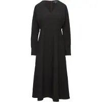 Comma Dresses Black Talla: 38 | Vestidos Midi Outlet | Mujer | Negro