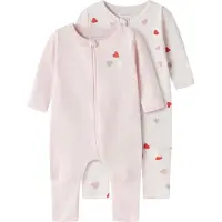 Name it Pijama rosa / rosa pastel / rojo / blanco