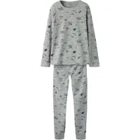 Name it Pijama marino / amarillo pastel / gris moteado / rojo anaranjado