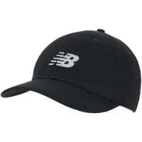 New Balance Unisex 6 Panel Structured Snapback Black Talla: OS | Sombreros Outlet | Unisex | Negro