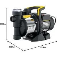 Generique Stanley SXGP1300XFE: Bomba de agua limpia eficiente para riego de jardines