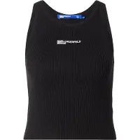 Karl lagerfeld JEANS Top de punto negro / blanco
