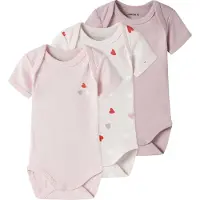 Name it Pijama entero/body rosa / altrosa / rosa pastel / rojo
