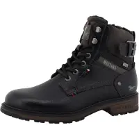 Mustang Botas con cordones 'Marian' negro