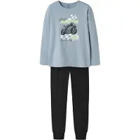 Name it Pijama azul paloma / verde claro / negro / blanco
