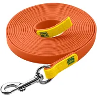 Hunter - Convenience Retrieval Leash - Correa para perro size 2 cm x 12 m, neonorange
