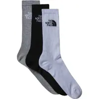 The North Face - Multi Sport Cush Crew Socks 3-Pack - Calcetines multifuncionales size 41-43, gris