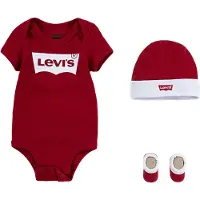 Levi's Kids Pijama entero/body 'Classic' rojo / blanco