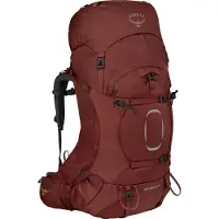 Osprey - Mochilas de trekking - Aether 65 Acorn Red - Talla S/M - Rojo