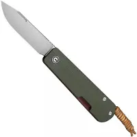 CIVIVI Slippy Sendy C24075B-1, Satin Nitro-V, OD Green G10, navaja, diseño de Ben Petersen