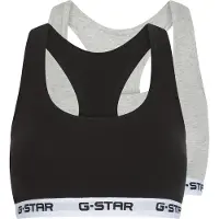 G-Star Carnelian Underwear Black/light Grey Marl Talla: M | Brasieres Outlet | Mujer | Gris