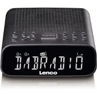 Lenco Radio Despertador Cr-606bk