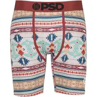 PSD Calzoncillo boxer 'Hooey Thunderbird' turquesa / zafiro / rojo oscuro / blanco natural