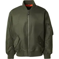 Levi's para hombre. 005AL-0001 Chaqueta Bomber MA1 verde (XL), Casual, Poliamida, outlet 2026.