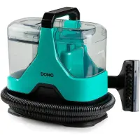 Domo DO250SC, 600 W, Aspiradora de seco y húmedo, Sin bolsa, 1,3 litros, Azul,