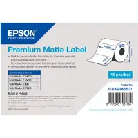 Epson Etiqueta Etiqueta Mate Premium Troquelada 650 Etiquetas 102x51 Mm