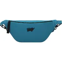 Braun Büffel Capri Riñonera Bloqueo RFID Piel natural 35 cm azul