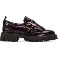 Carmela para mujer. 16259401-BURDEOS Mocasines 162594 burdeos (36), Plano, 1 a 3cm, Ninguno, Casual, Charol, outlet 2026.