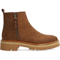 Alpe para mujer. 548311 Botines de piel Nordic marrón (37), Plano, Cordones, Casual, outlet 2026.