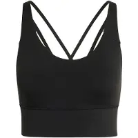 Adidas adidasSujetador para poco impacto 3 Stripes Studio All Me XS Black Mujer