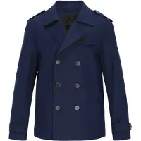 Dreimaster Klassik Abrigo de entretiempo navy