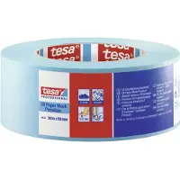 TESA 04438-00064-00 Cinta de papel crepé  Azul (L x A) 50,00 m x 50,00 mm, rollo de 50 m (04438-00064-00)