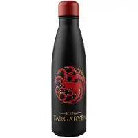 Cinereplicas Botella De Agua Metal House Targaryen 500ml 7x26.5 Cm