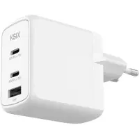 Ksix Cargador De Pared Usb Bcd65ganaccb
