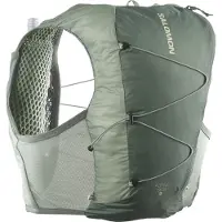 Salomon - Mochilas y cinturones trail/running - Active Skin 8 Set Laurel Wreath/Lily Pad - Talla XL - Verde
