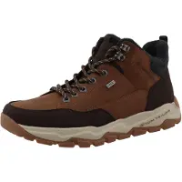 Tom Tailor Botas con cordones cognac / marrón oscuro / negro moteado