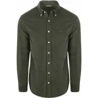 Mcgregor Corduroy Shirt Dark Olive Talla: S | Manga Larga Outlet | Hombre | Verde