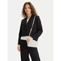 Calvin Klein Quilted Camera Bag Lily White Talla: OS | Bandoleras Outlet | Mujer | Blanco