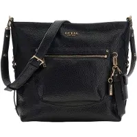 GUESS Bolso de mano 'Sacs à main Silvye Bucket Black' negro