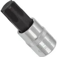 Vigor Llave de vaso V6082, con boca de 3/8", 1 cabeza, 10 mm, acero T60, 48 mm