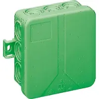 Spelsberg Caja de conexión , serie 12-L/gr - Polipropileno (PP) - Verde - Grado de protección IP55 - 85 mm - 85 mm - 37 mm