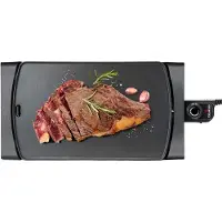 Taurus Steakmax 2600, 1 zona, color negro, rectangular, 490 x 270 mm, con dial de control, 2600 W