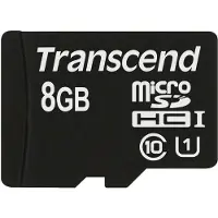 Transcend Tarjeta De Memoria Micro Sdhc 8gb Class 10 Uhs-i 400x